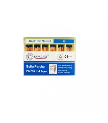 گوتا پرکا|گوتا پرکا ساده تیپر 4% - Gapadent