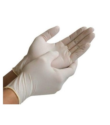دستکش|دستکش جراحی لاتکس بدون پودر عاج دار -رویال مد