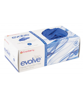 دستکش نیتریل بدون پودر کرنبری Cranberry Evolve