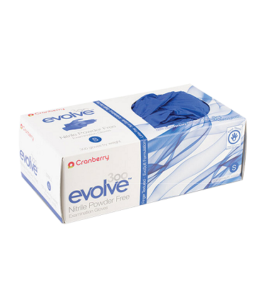 دستکش|دستکش نیتریل بدون پودر کرنبری Cranberry Evolve