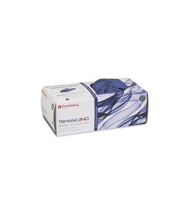 دستکش|دستکش نیتریل بدون پودر کرنبری Cranberry - Transcend