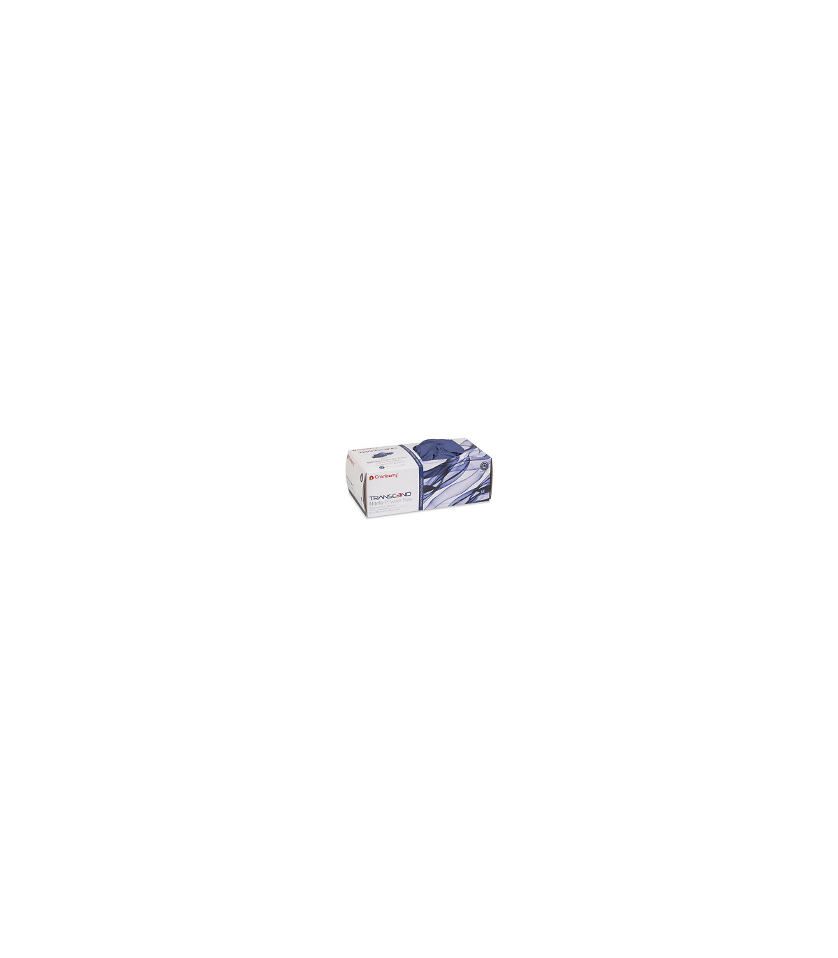 دستکش|دستکش نیتریل بدون پودر کرنبری Cranberry - Transcend
