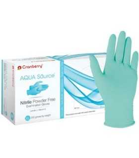دستکش نیتریل بدون پودر آکوا کرنبری Cranberry - Aqua