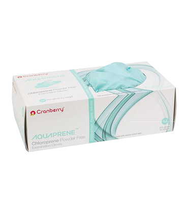 دستکش|دستکش نیتریل بدون پودر آکوا کرنبری Cranberry - Aqua