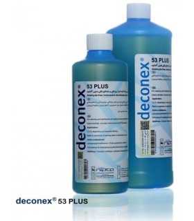 محلول ضدعفونی کننده نیم لیتری دست بی رنگ دکونکس