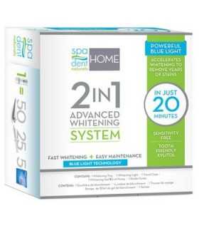 کیت بلیچینگ خانگی نوری Spa Dent - 2in1