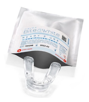 بلیچینگ خانگی|تری آماده بلیچینگ Cavex - Bite&White