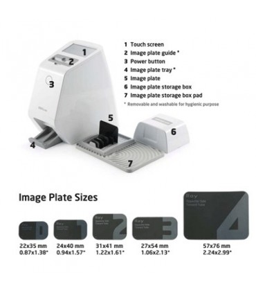 اسکنر فسفر پلیت (PSP)|اسکنر فسفر پلیت RioScan - PSP