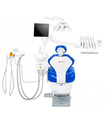 یونیت|یونیت دندانپزشکی مدل Nice Glass تابلت 4 شلنگ از بالا- Miglionico