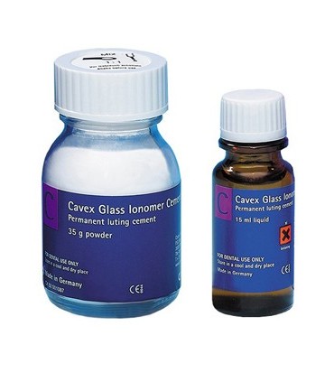 گلاس آینومر ترمیمی|سمان گلاس آینومر لوتینگ - Cavex