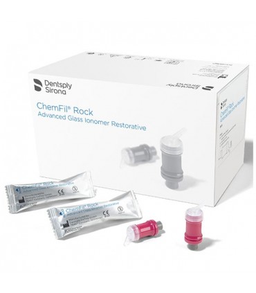 گلاس آینومر ترمیمی|گلاس آینومرتقویت شده Dentsply Chemfil Rock