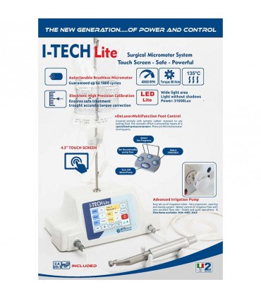 تجهیزات جراحی و ایمپلنتولوژی|موتور ایمپلنت ATS Dental - I-Tech Lite
