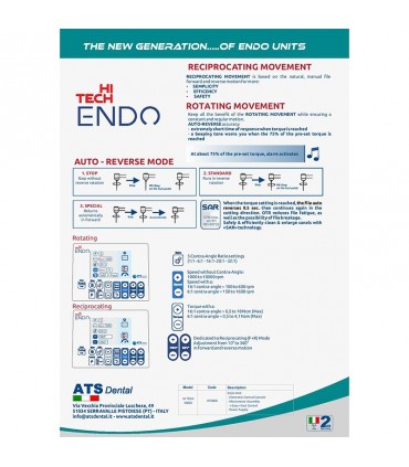 موتور روتاری اندو|میکروموتور اندوATS Dental - Hi-Tech Endo