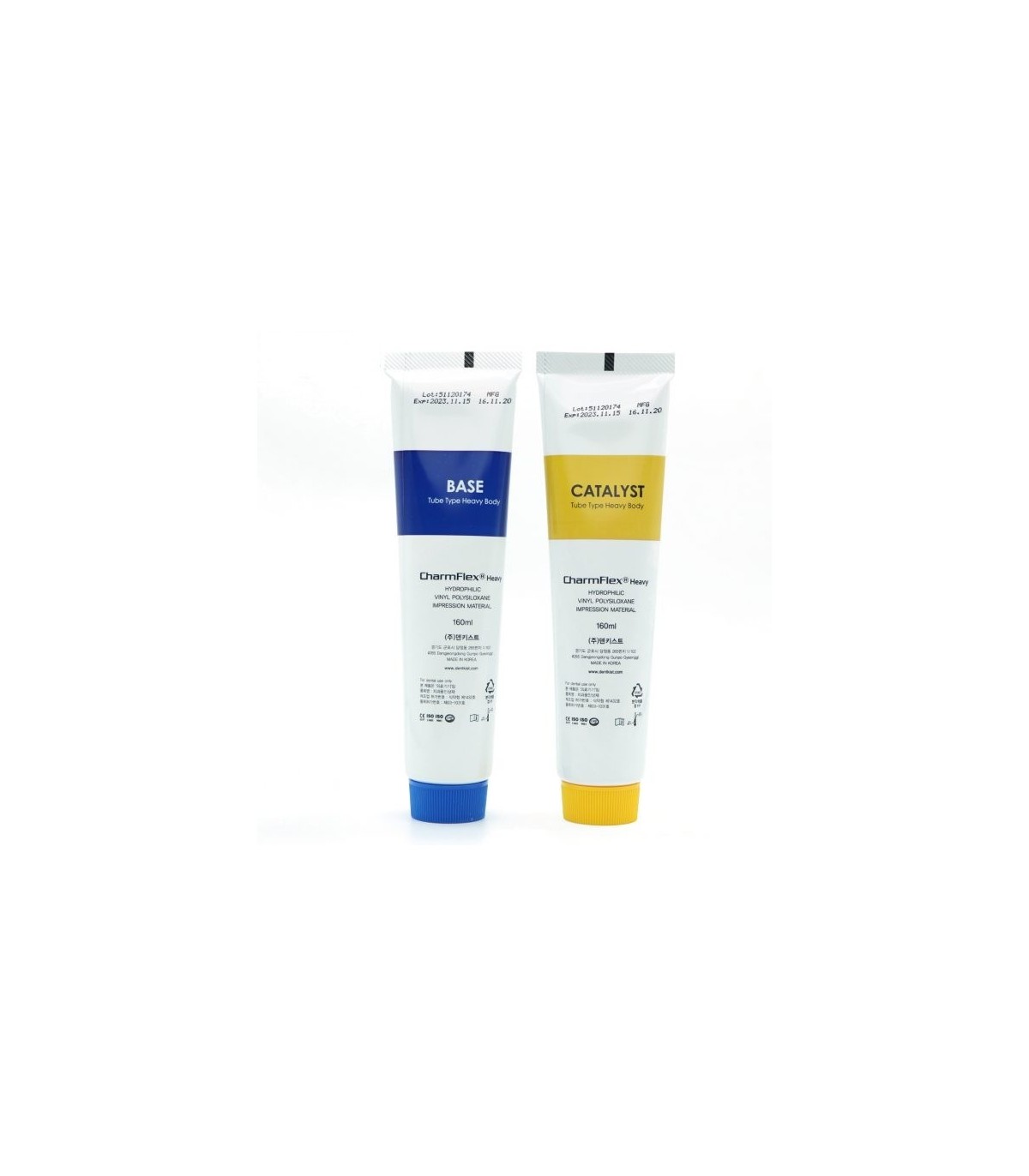 افزایشی (A-Silicon)|ماده قالبگیری DentKist - CharmFlex Heavy Tube