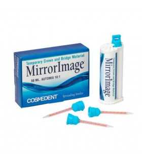 کامپوزیت ساخت روکش موقت Cosmedent-Mirror Image