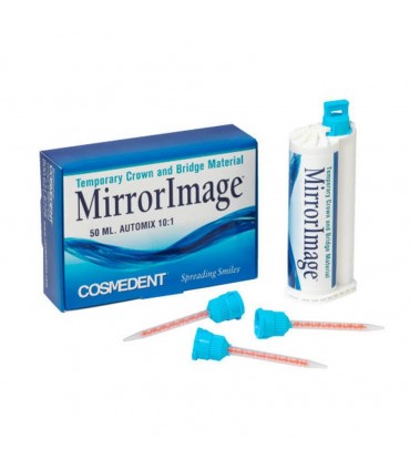 کامپوزیت|کامپوزیت ساخت روکش موقت Cosmedent-Mirror Image