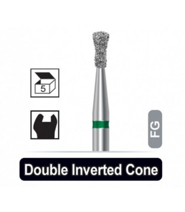 فرز الماسی مخروطی|فرز الماسی تراش 5 عددی مدل 806 مخروطی وارونه توربین - Dentalree
