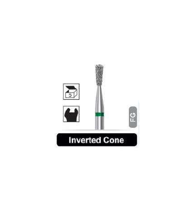 فرز الماسی مخروطی|فرز الماسی تراش 5 عددی مدل 807 مخروطی وارونه توربین - Dentalree