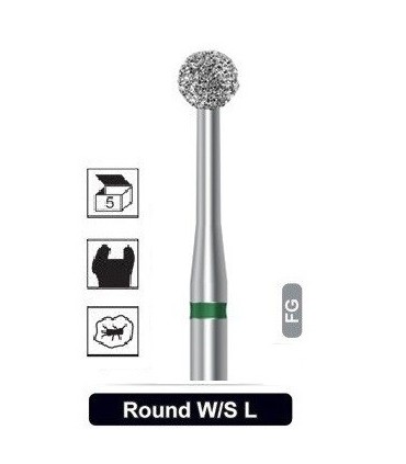 فرز الماسی تراش 801LC مدل روند توربین - Dentalree