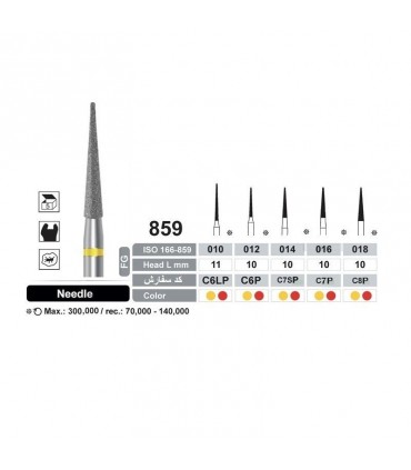 فرز الماسه 5 عددی مدل Dentalree - Needle 859