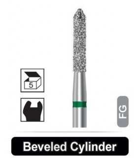 فرز الماسه فیشور مدل Dentalree- Bevelded Cylinder 884