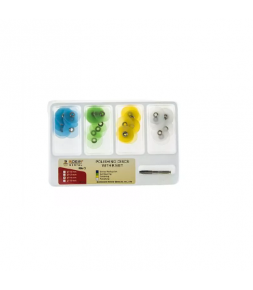 دیسک پولیش|کیت دیسک پرداخت مرکزدار Rogin dental - 14mm