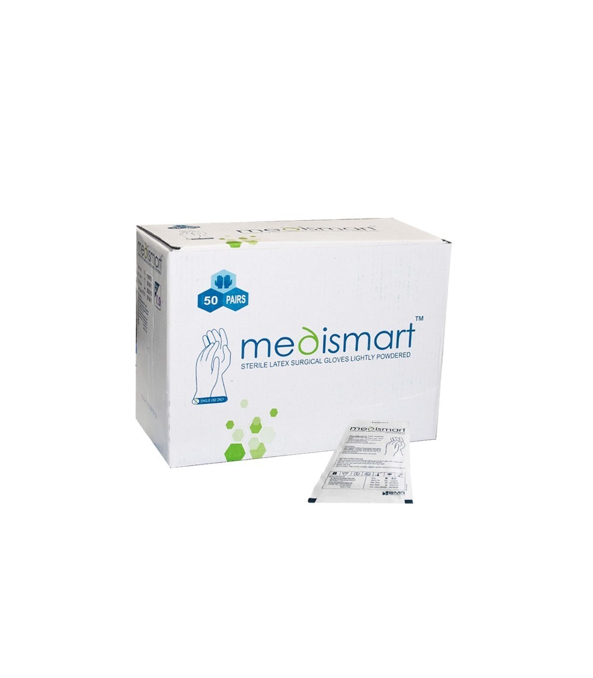 دستکش|دستکش استریل جراحی کم پودر - Medismart