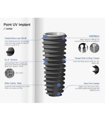 فیکسچر|ایمپلنت Point implant- UV ACTIVE