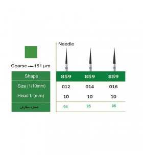 فرز الماسه سوزنی 5 عددی مدل Smedent- Needle 859
