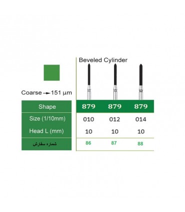 فرز الماسی چمفر|فرز الماسی چمفر 5 عددی Smedent - Polnted tapar 879k