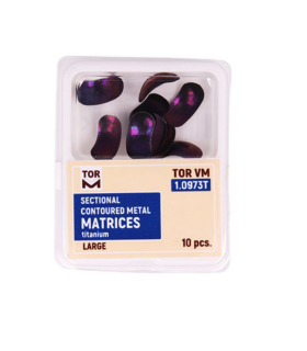 سکشنال ماتریس برش خورده و فرم داده شده تیتانیومی تور وی ام TorVM 1.0973T